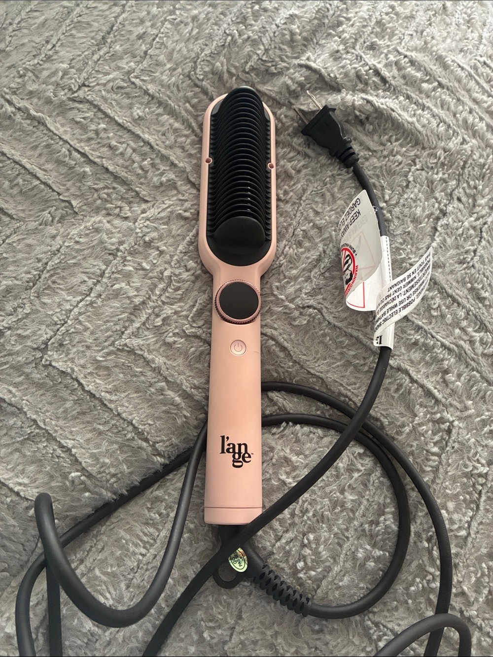 L’ange Smooth-It 2-in-1 straightening comb